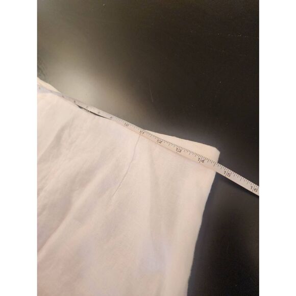 Tommy Bahama NWT Two Palms fringed linen skirt white size 0 - Picture 7 of 10